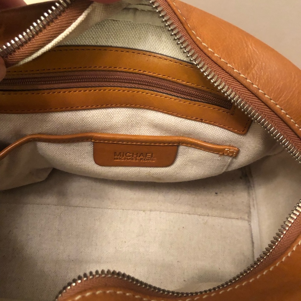 Michael Kors leather luggage satchel - Picture 6 of 8